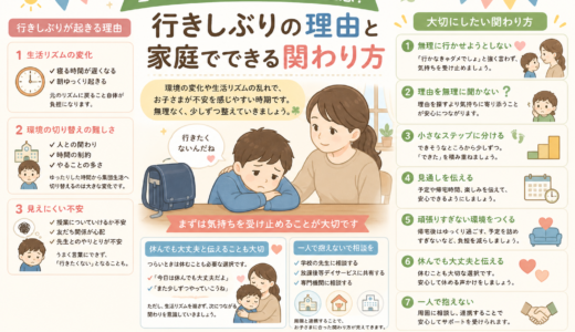 ゴールデンウィーク明けの「行きたくない!!」｜理由と家庭でできる関わり方